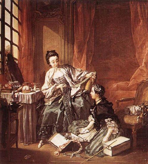 Francois Boucher The Milliner china oil painting image